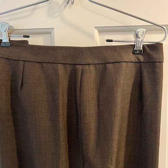 Suit Studio Dark Brown Heathered Pant Suit – Jacket 18 / Pants 18 - Picture 8 of 16